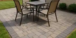 fixing sinking paver patios