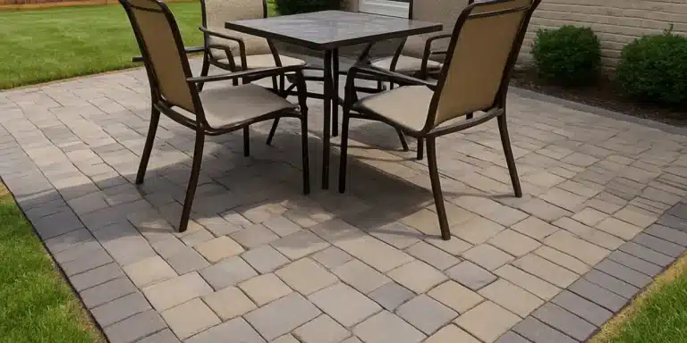 fixing sinking paver patios