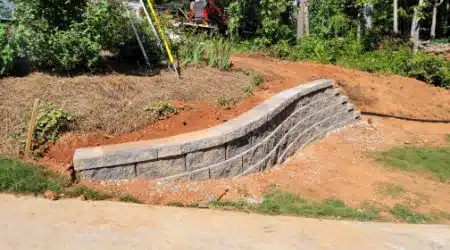 Retaining Wall Construction