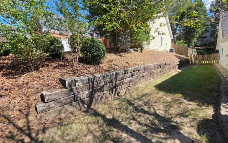 Failing Retaining Wall Replacement