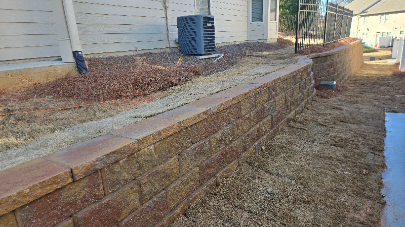 Retaining wall replacement Razor Sharp