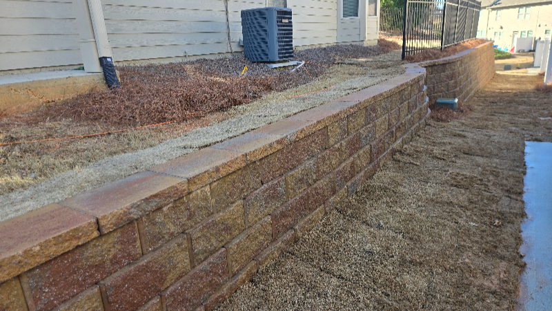 Hamilton retaining wall after1