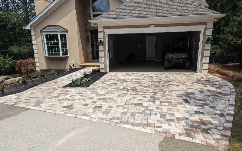 Paver Driveway Installation