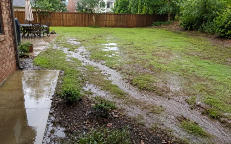 Yard Flooding and Drainage Problem Solutions