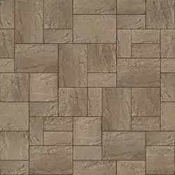 Chestnut Brown paver colour